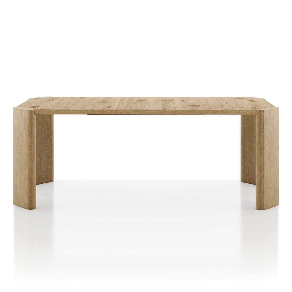 Hallond Solid Wood Expandable Dining Table in Oak. Picture 2