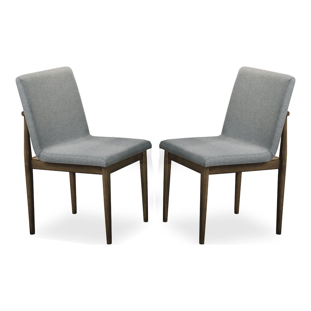 Alto Natural/Light Gray Solid Wood Dining Chairs (Set of 2). Picture 1