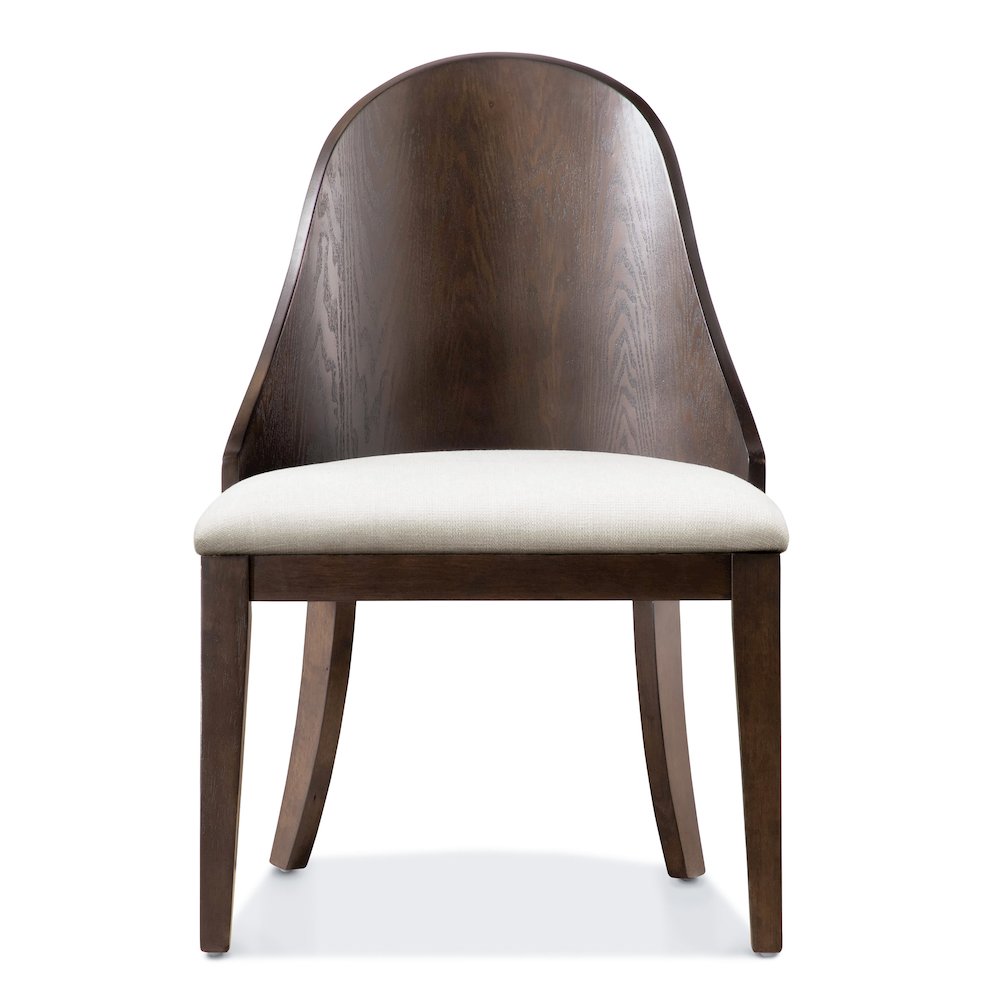 Lakin Solid Wood Dining Chair in Dark Walnut (Set of 2). Picture 2
