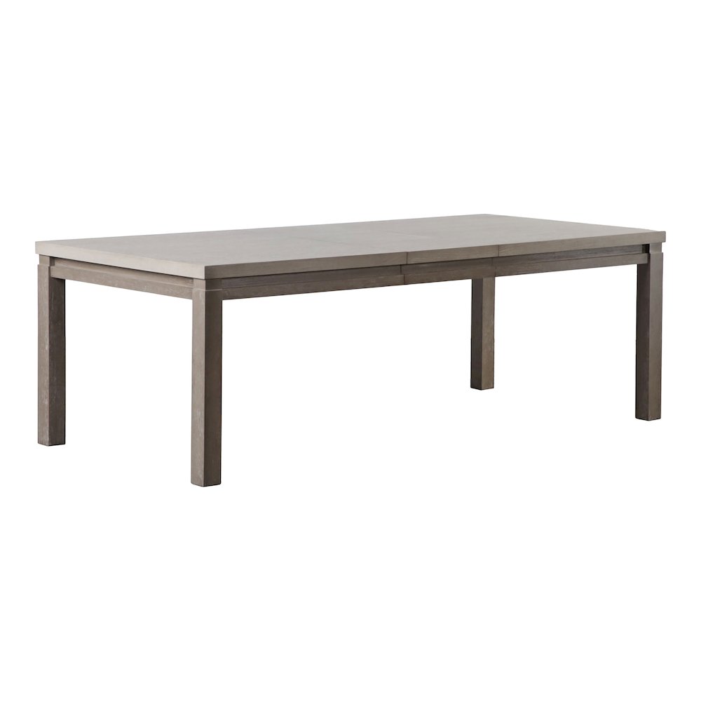 Telli Wood Two-Tone Dining Table in Gray. Picture 1
