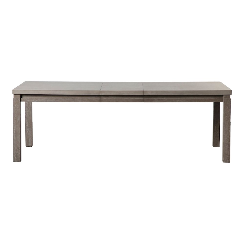 Telli Wood Two-Tone Dining Table in Gray. Picture 2