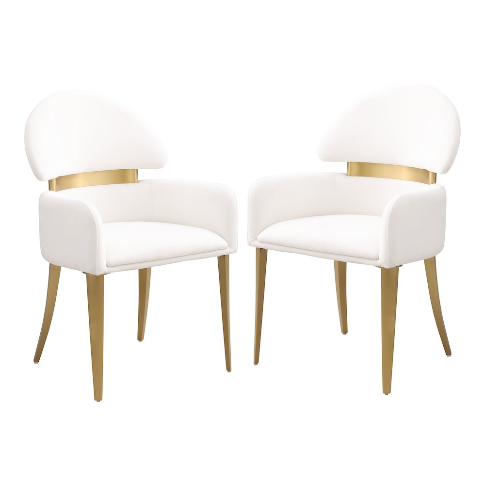Bexar Modern Upholstered Dining Chairs (Set of 2). Picture 1
