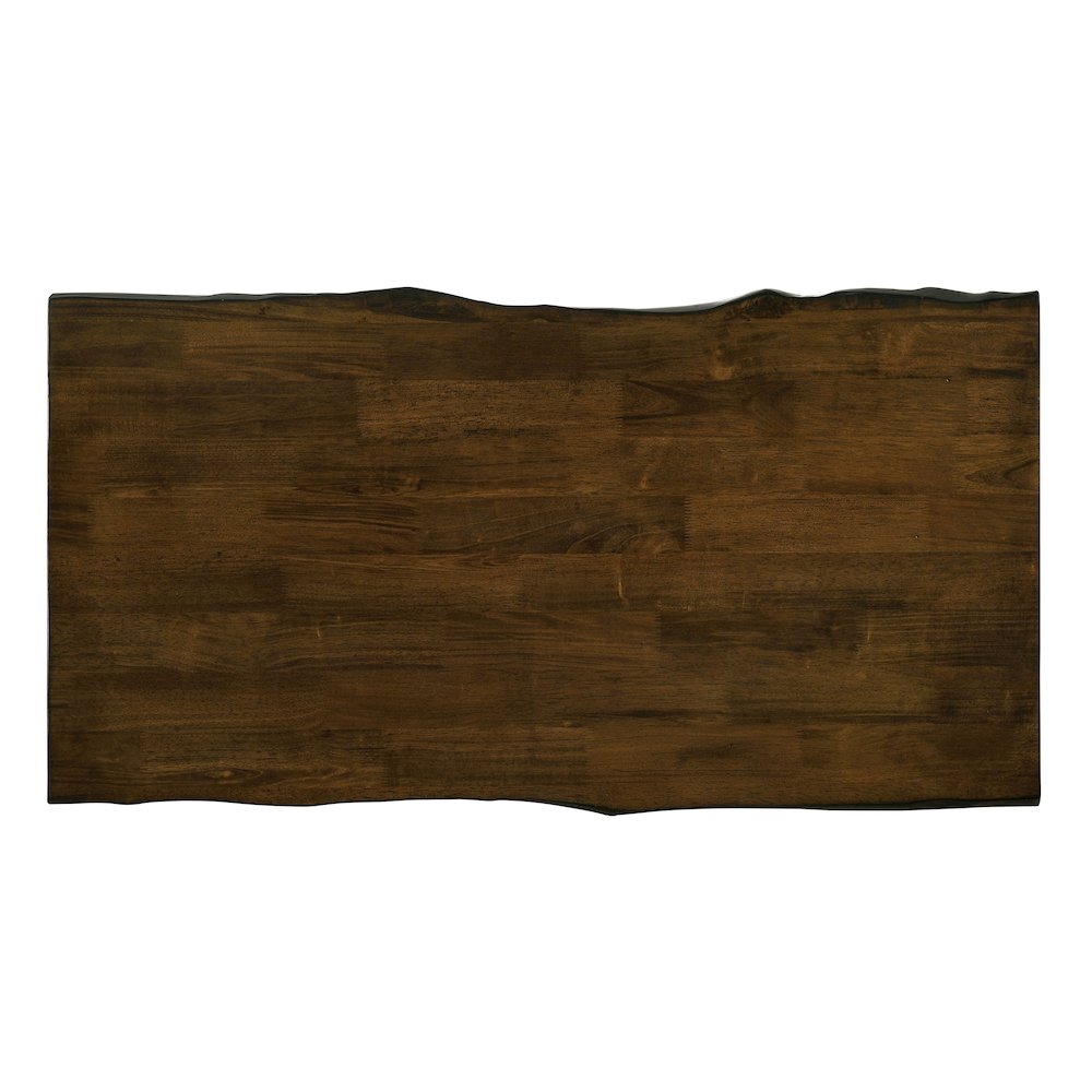 Krestian Contemporary Wood Coffee Table in Oak and White. Picture 2