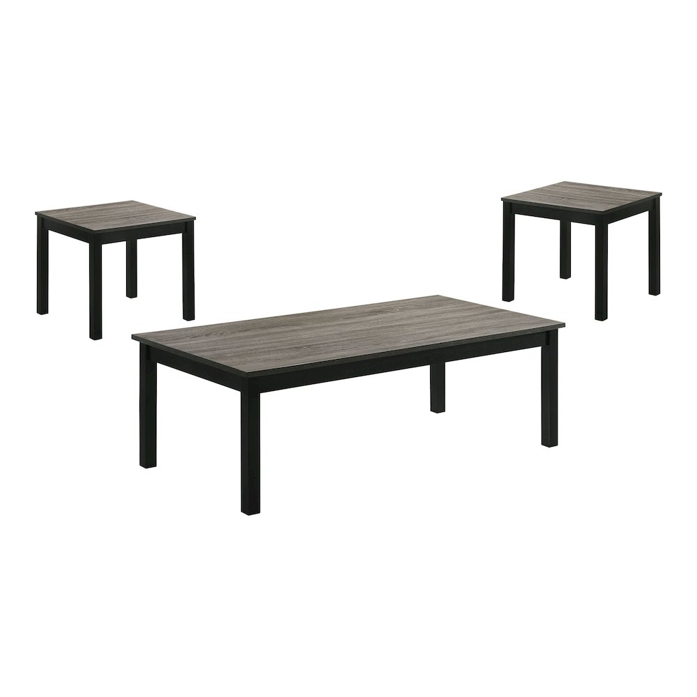 Isime Wood 3-Piece Coffee Table Set. Picture 1