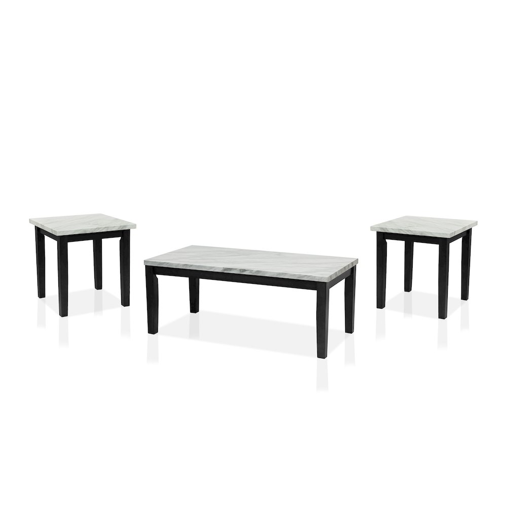 Korlyn Wood 3-Piece Coffee Table Set. Picture 1
