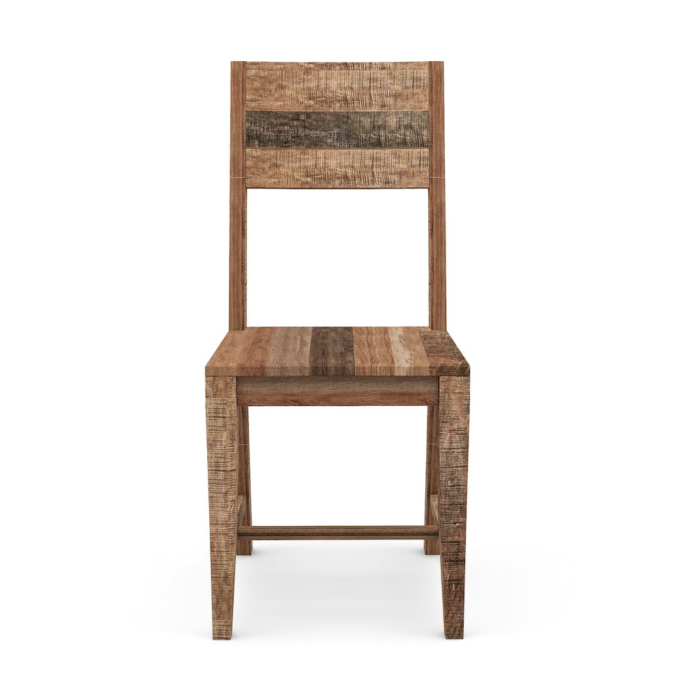 Pluto Solid Wood Dining Chair in Natural Tone (Set of 2). Picture 3