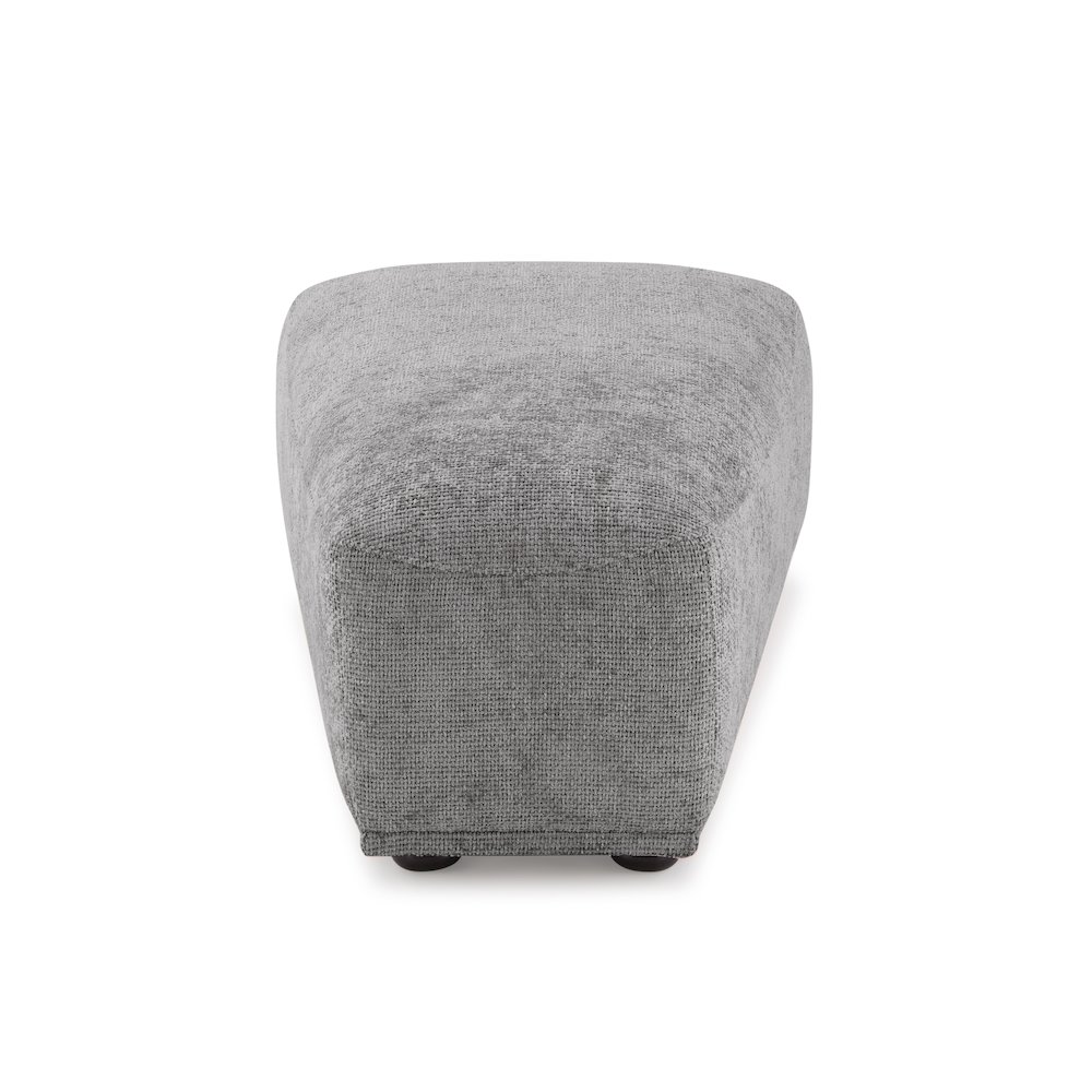Tatiana Modern Chenille Modular Wedge Ottoman. Picture 2