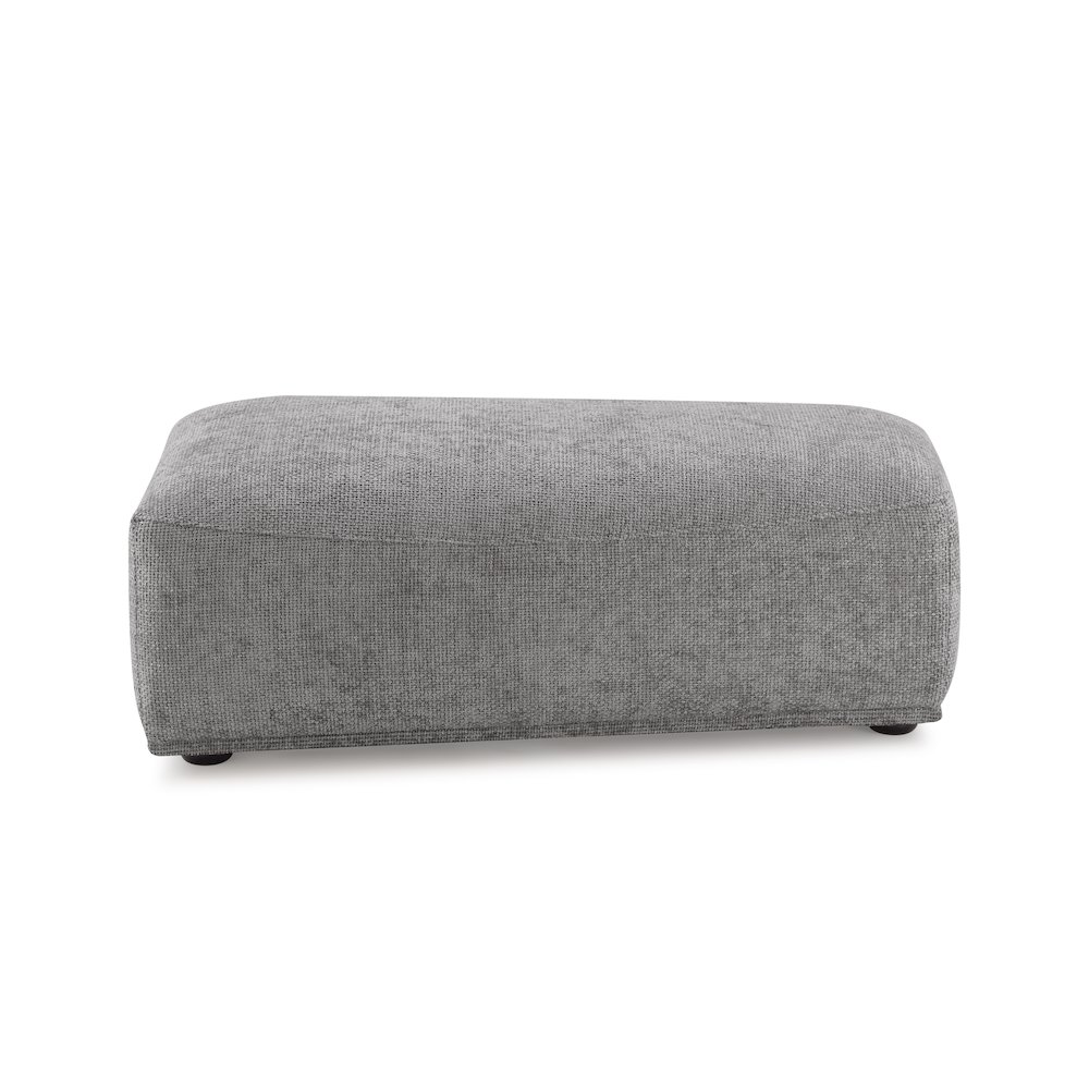 Tatiana Modern Chenille Modular Wedge Ottoman. Picture 3