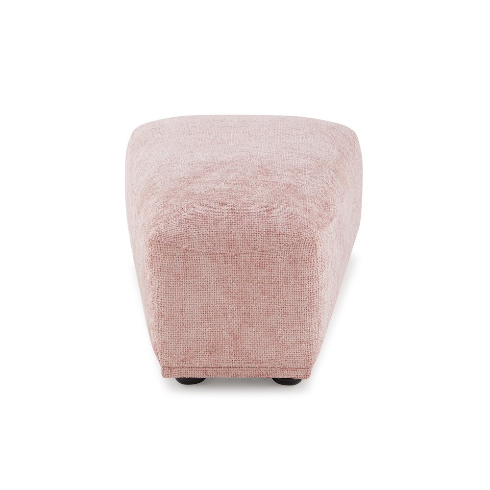 Tatiana Modern Chenille Modular Wedge Ottoman. Picture 2