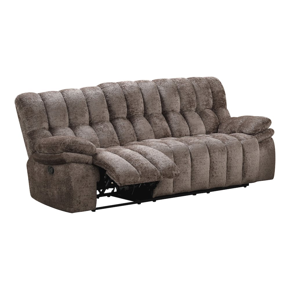Bello Fabric Manual Reclining Sofa. Picture 1