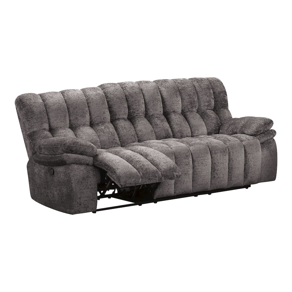 Bello Fabric Manual Reclining Sofa. Picture 1