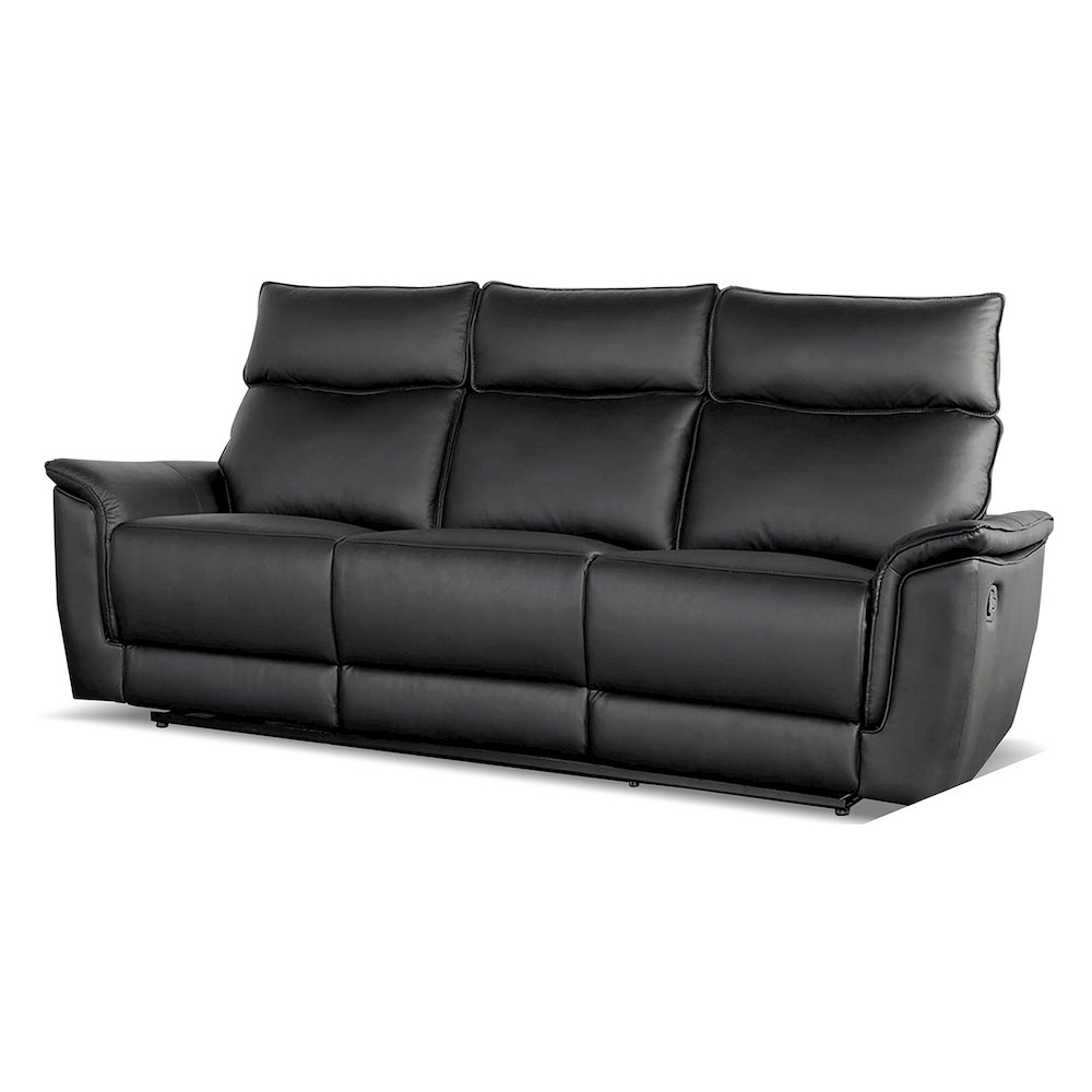 Telimate 2-Piece Leather Reclining Sofa Set. Picture 2