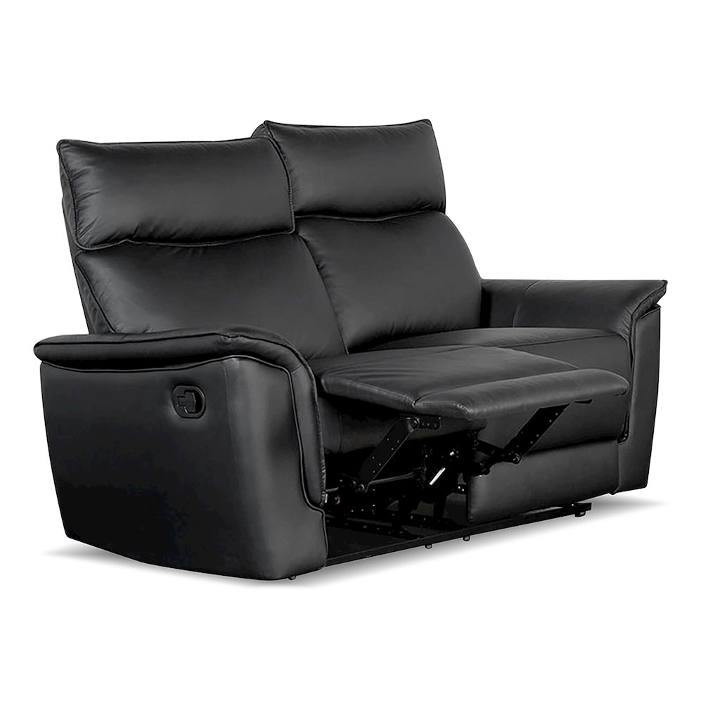 Telimate 2-Piece Leather Reclining Sofa Set. Picture 3