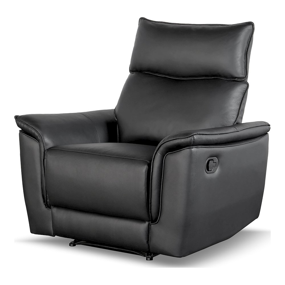 Telimate Leather Padded Recliner. Picture 1