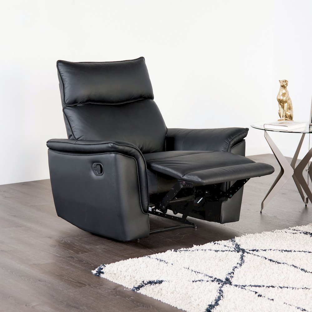 Telimate Leather Padded Recliner. Picture 2