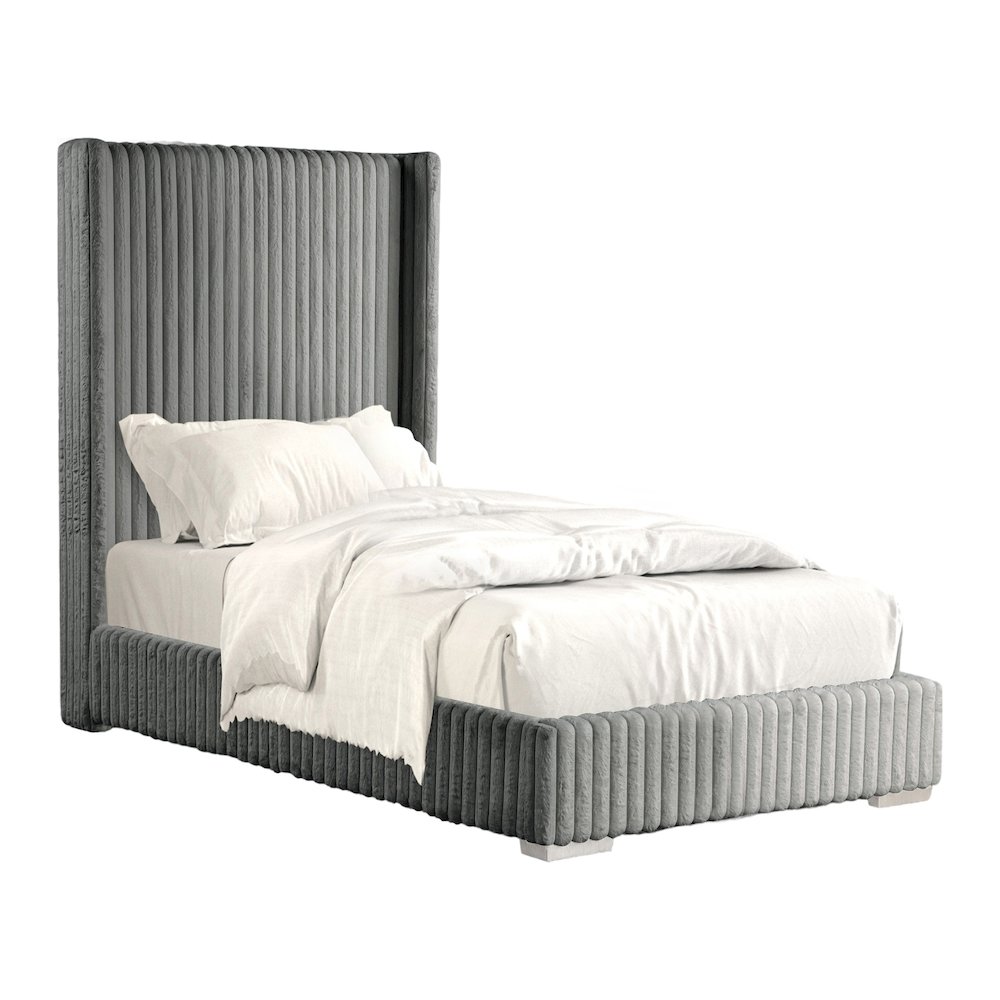 Plutforn Chenille Mattress Ready Bed. Picture 1