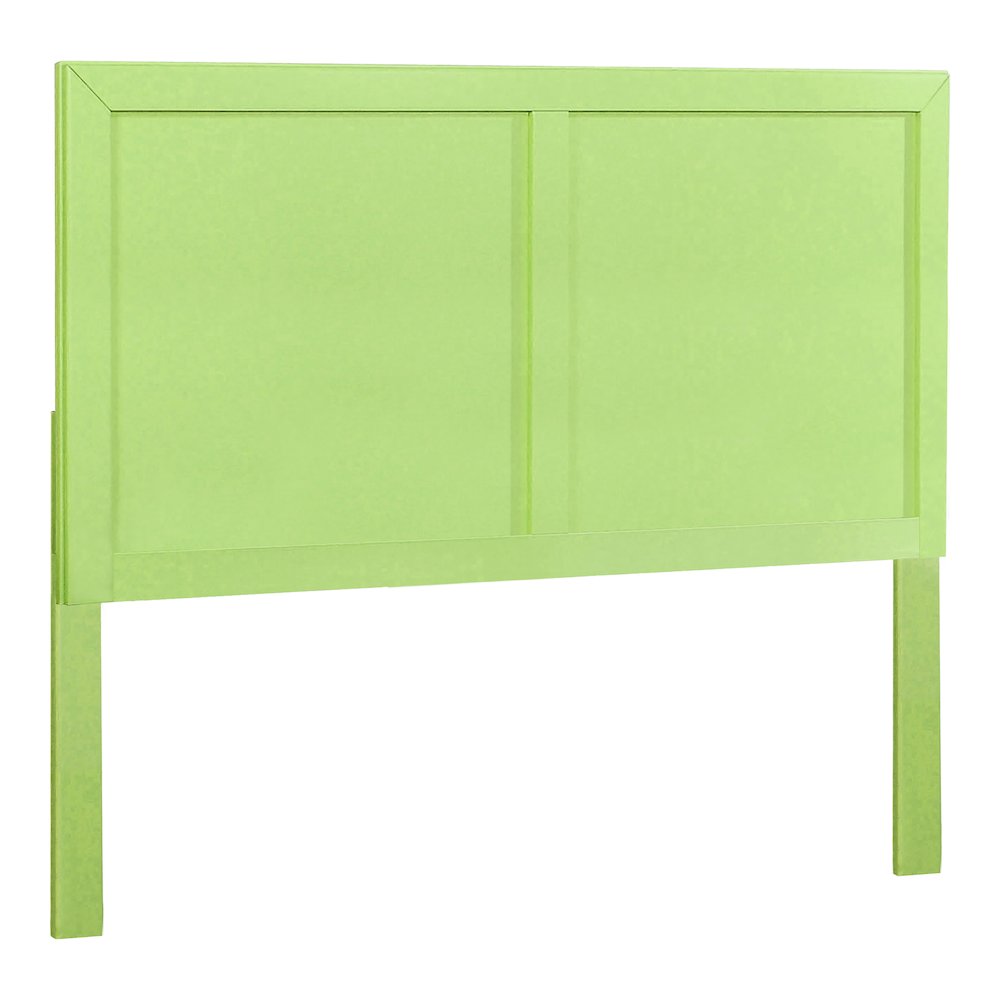 Lupin Wood Full/Queen Headboard in Pistachio Green. Picture 1
