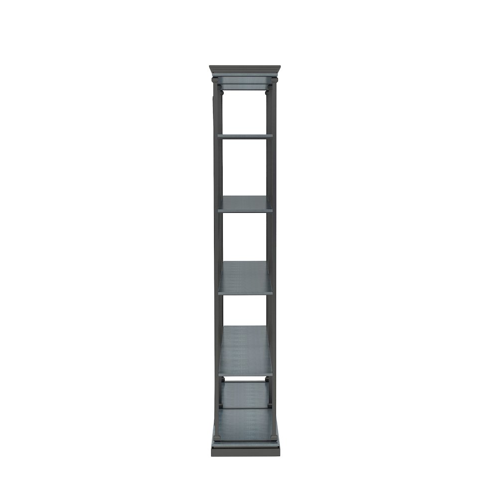 Toggin Industrial Metal 58-Inch Bookcase. Picture 3