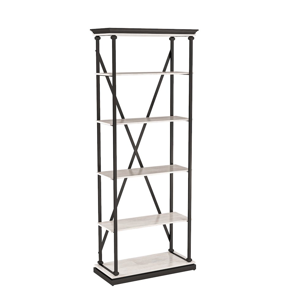 Toggin Industrial Metal 33-Inch Bookcase. Picture 1