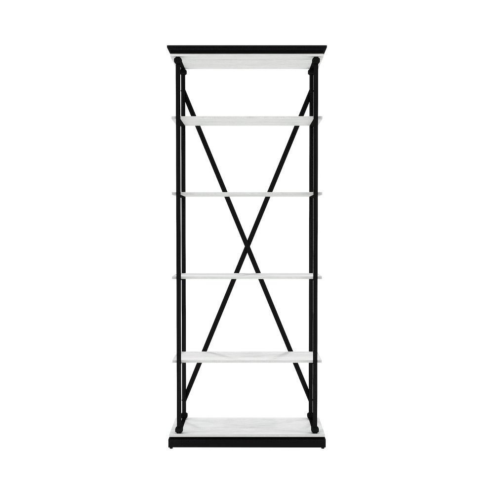 Toggin Industrial Metal 33-Inch Bookcase. Picture 2