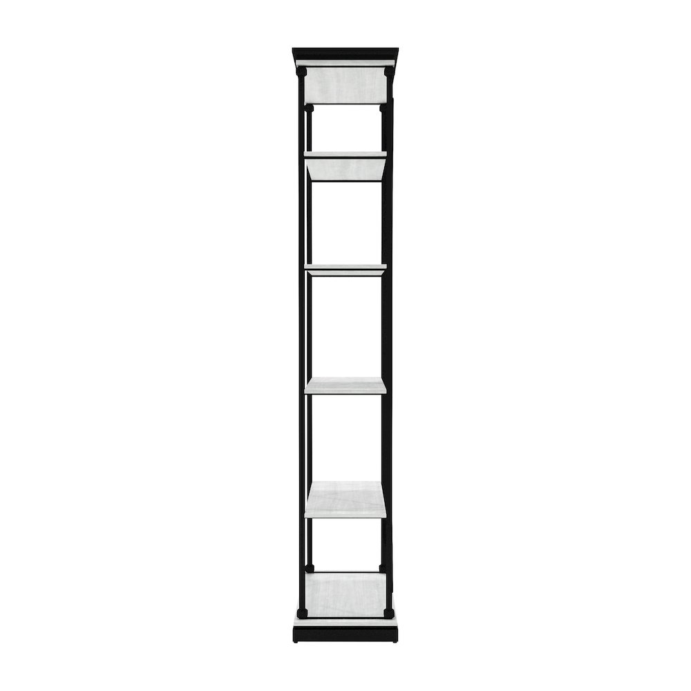 Toggin Industrial Metal 33-Inch Bookcase. Picture 3