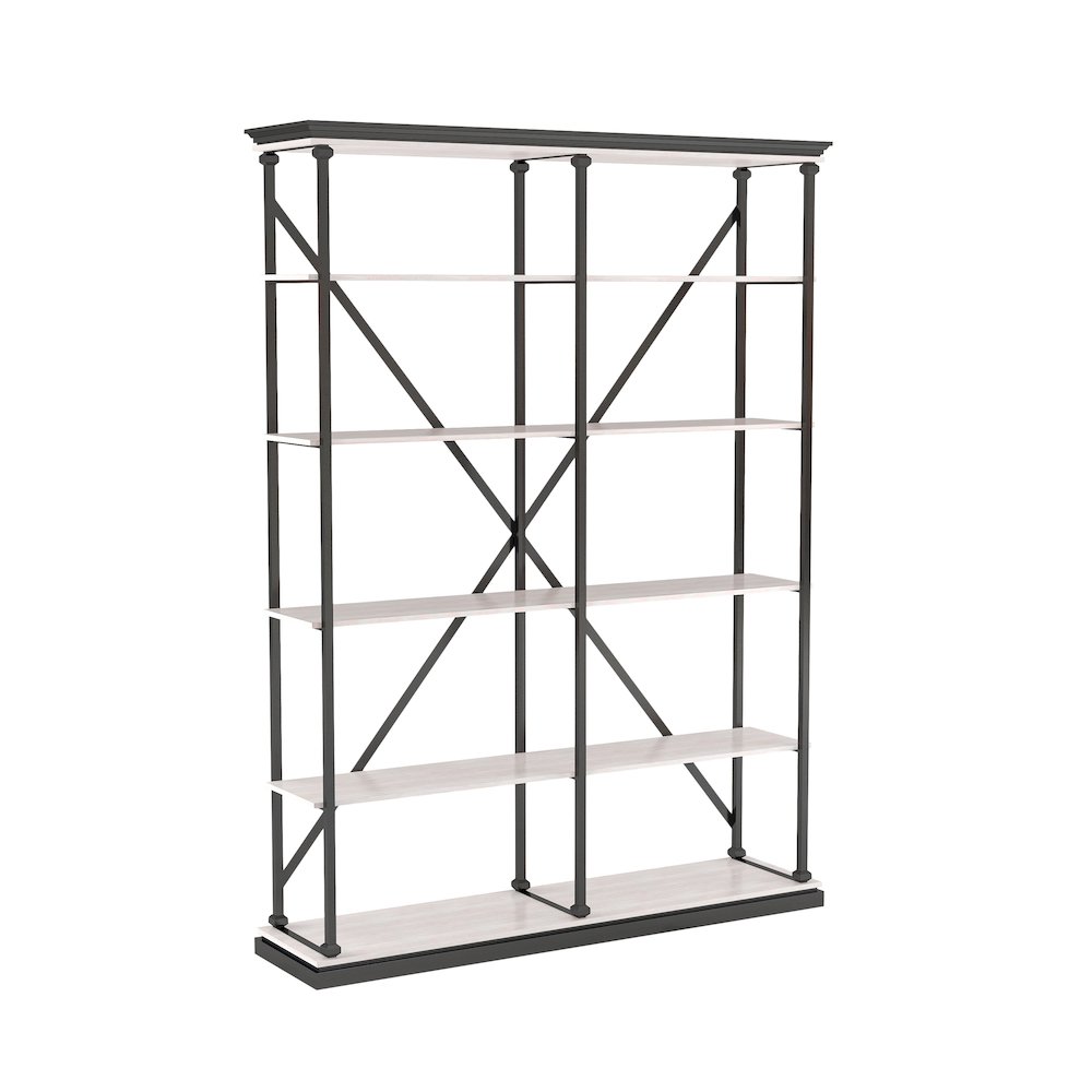 Toggin Industrial Metal 58-Inch Bookcase. Picture 2