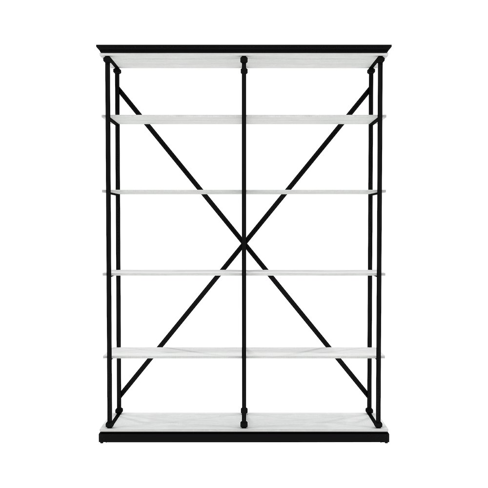 Toggin Industrial Metal 58-Inch Bookcase. Picture 1