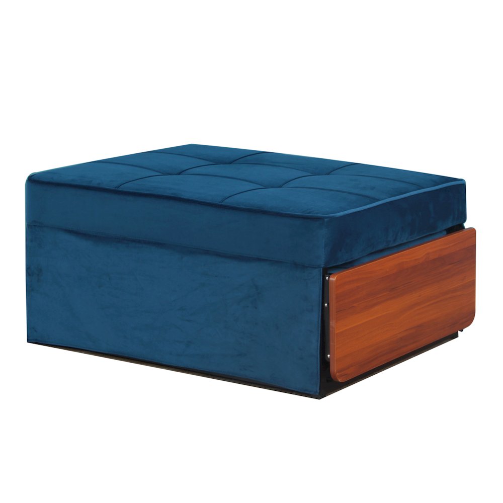 Flaig Transitional Fabric Convertible Ottoman. Picture 3