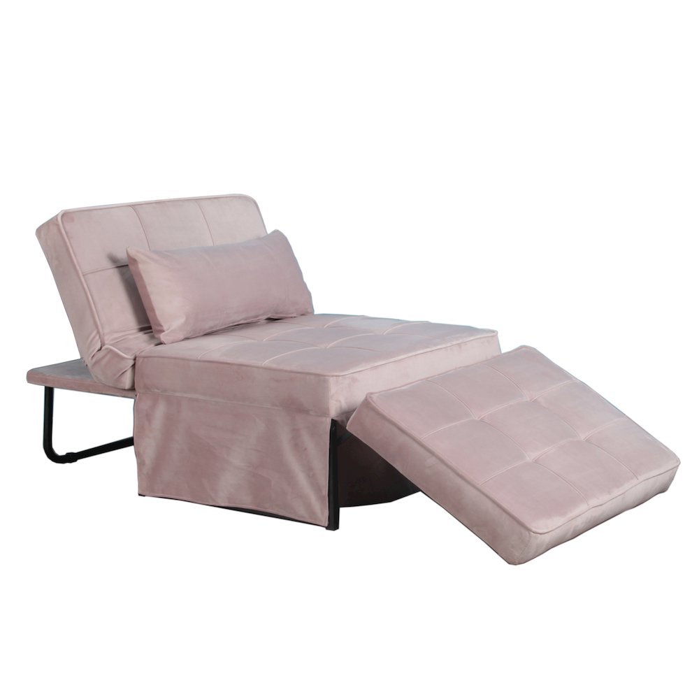 Flaig Transitional Fabric Convertible Ottoman. Picture 3