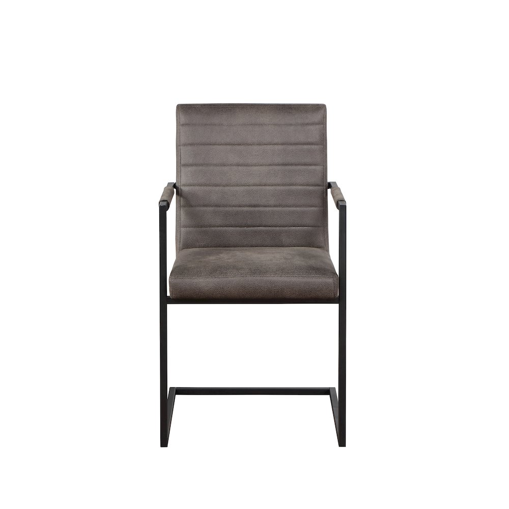 Knolt Fabric Upholstered Armchair (Set of 2). Picture 2