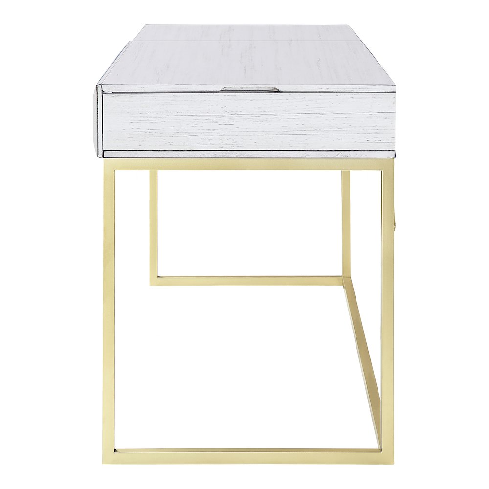 Giffore Contemporary Wood Lift-top Writing Desk. Picture 3