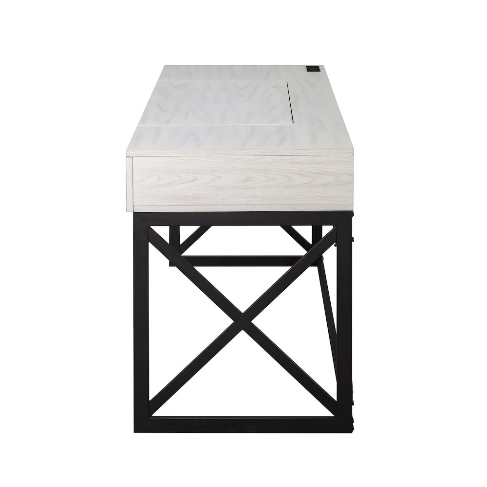 Blagica 60-Inch Wood Lift Top Desk. Picture 2