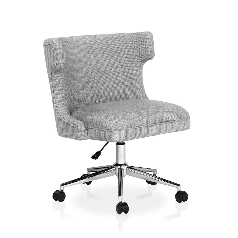 Nillicent Fabric Wing Back Office Chair. Picture 1