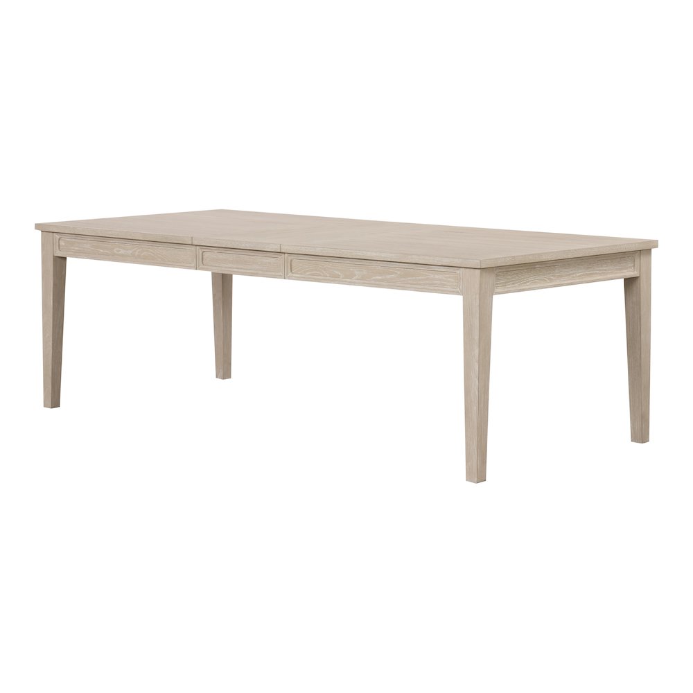 Demmer Light Oak Solid Wood Extendable Dining Table