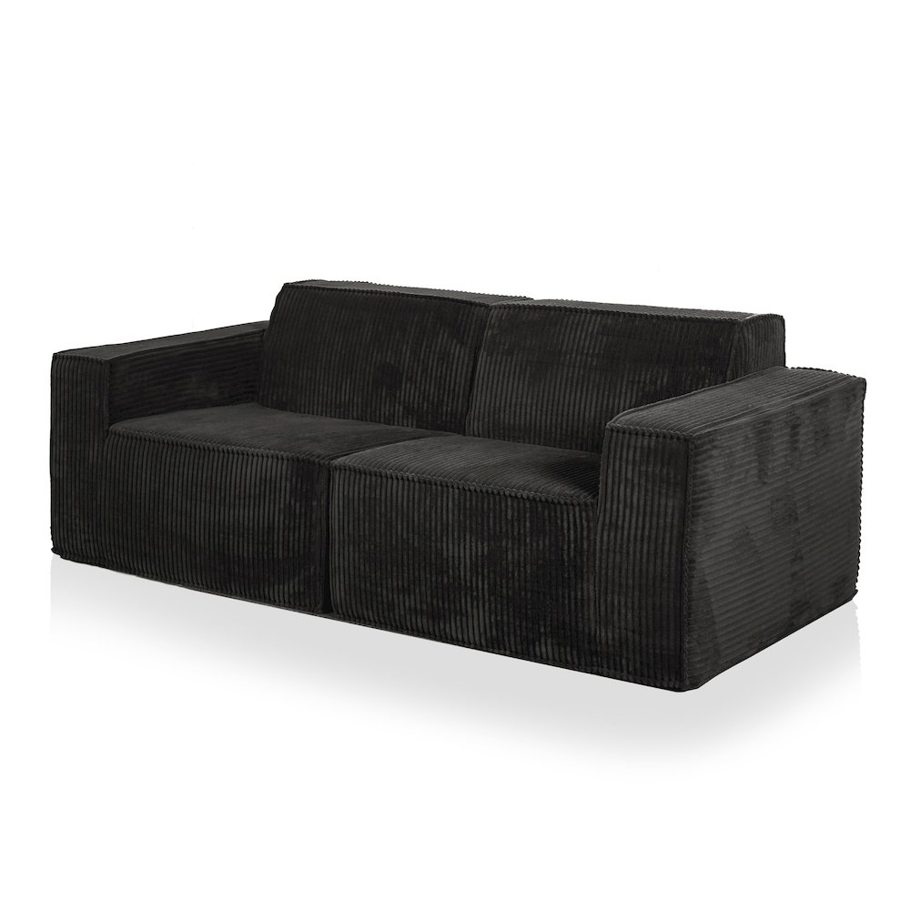 Winkler 81" Chenille High-Density Foam Modular Loveseat. Picture 1