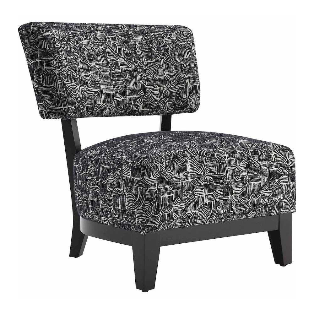 Swene Modern Fabric Accent Chair. Picture 1