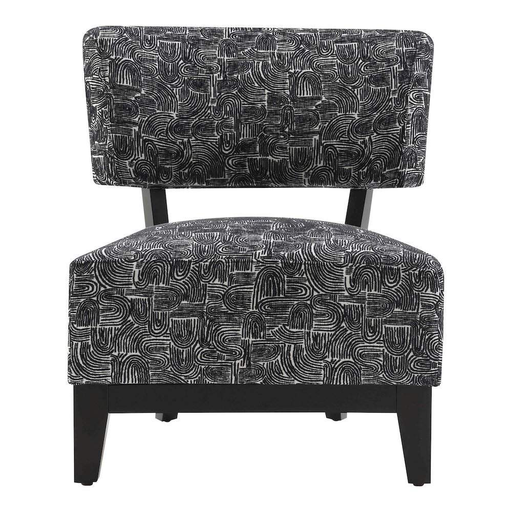 Swene Modern Fabric Accent Chair. Picture 3