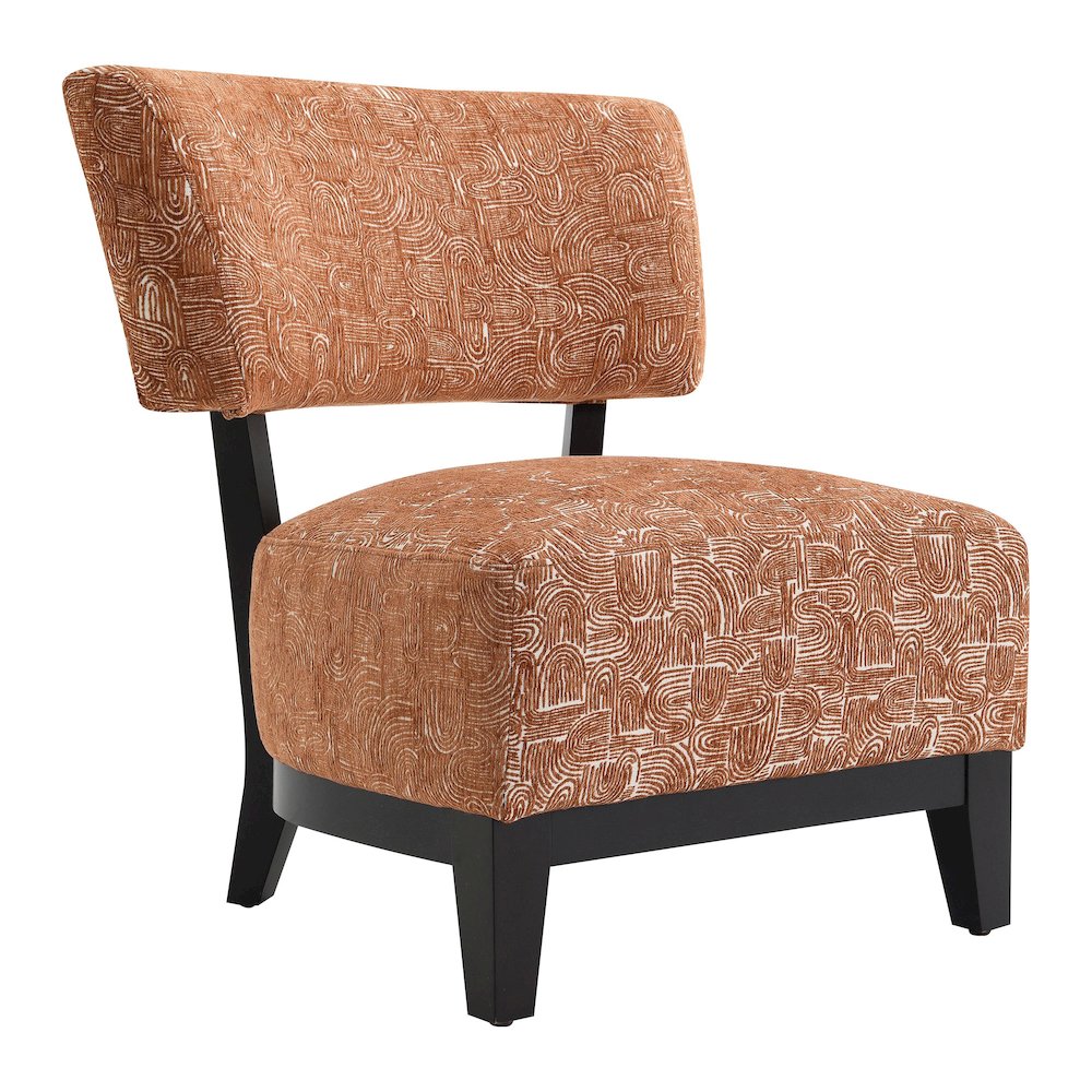 Swene Modern Fabric Accent Chair. Picture 2