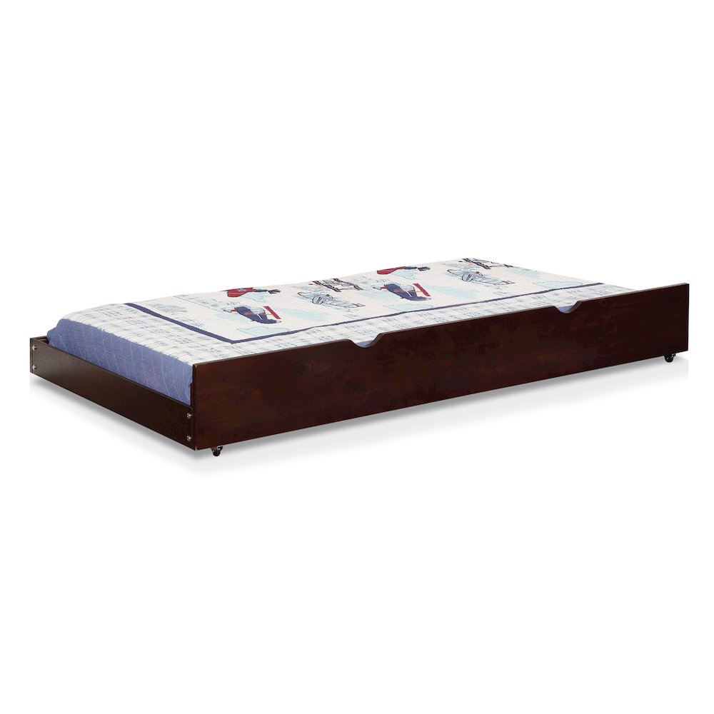 Abner Modern Wood Twin-Size Trundle. Picture 1