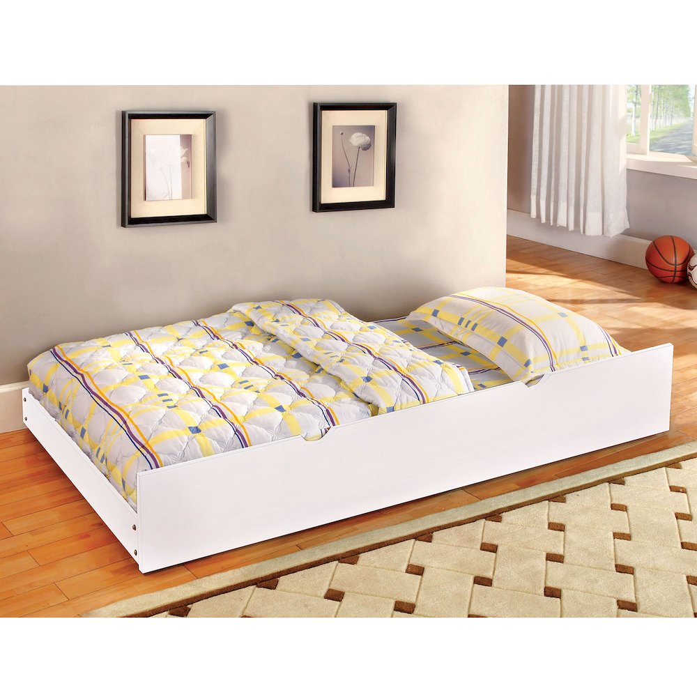 Abner Modern Wood Twin-Size Trundle. Picture 2