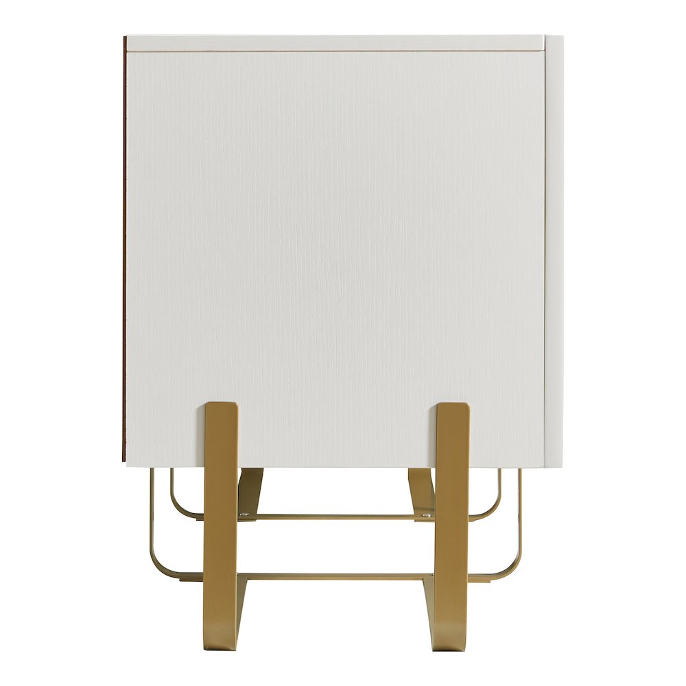 Haft Modern Wood 3-Cabinet TV Stand. Picture 3