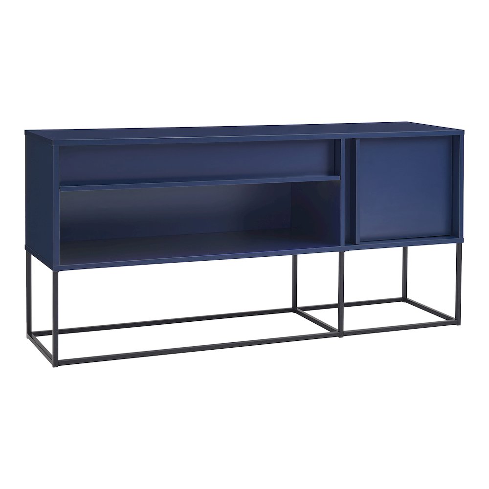 Yazda TV Stand Fits TV's up to 65 in. with LED Lights. Picture 1