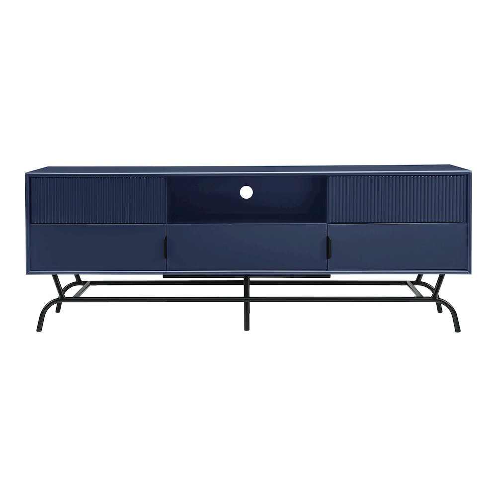 Yaztra TV Stand Fits TV's up to 65 in. with 3 Drawers. Picture 2