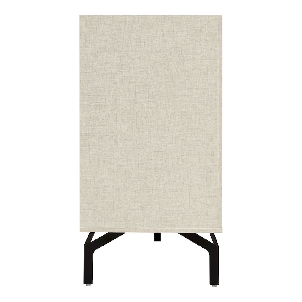 Kono Contemporary 60" Buffet with 6 Shelves and 4 Doors. Picture 3