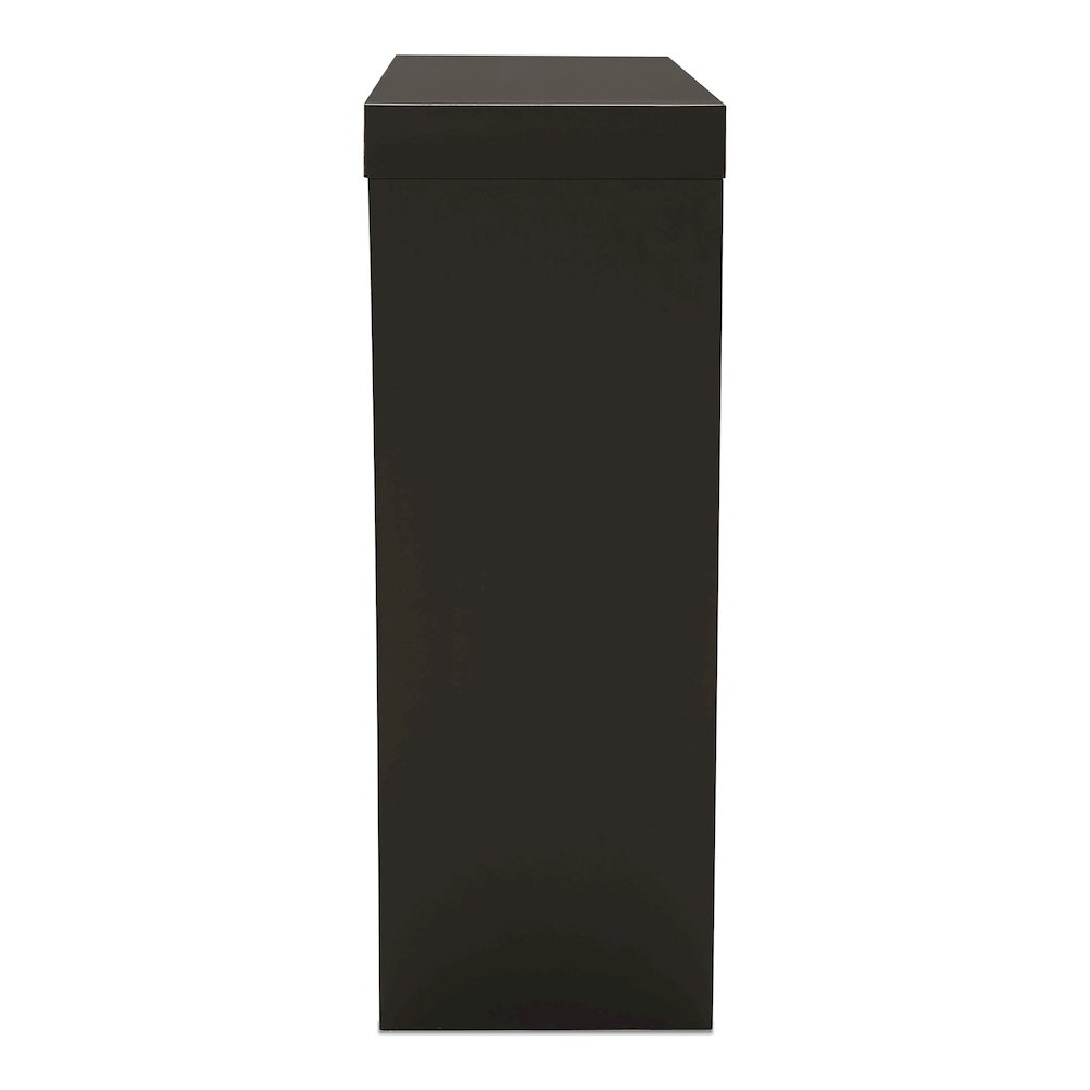 Wyll Contemporary Indoor LED Wood Console Table with Remote. Picture 3