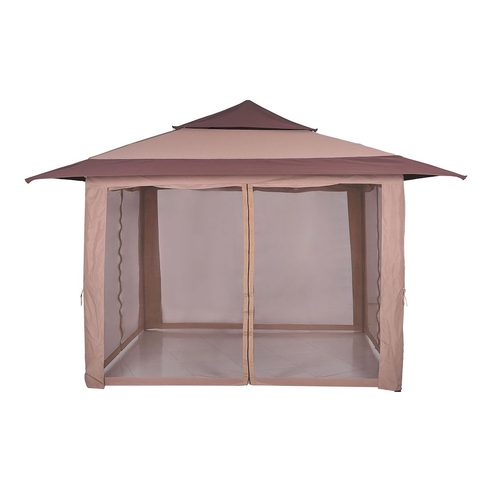 Memeb Outdoor Gazebo with Side Shade. Picture 1