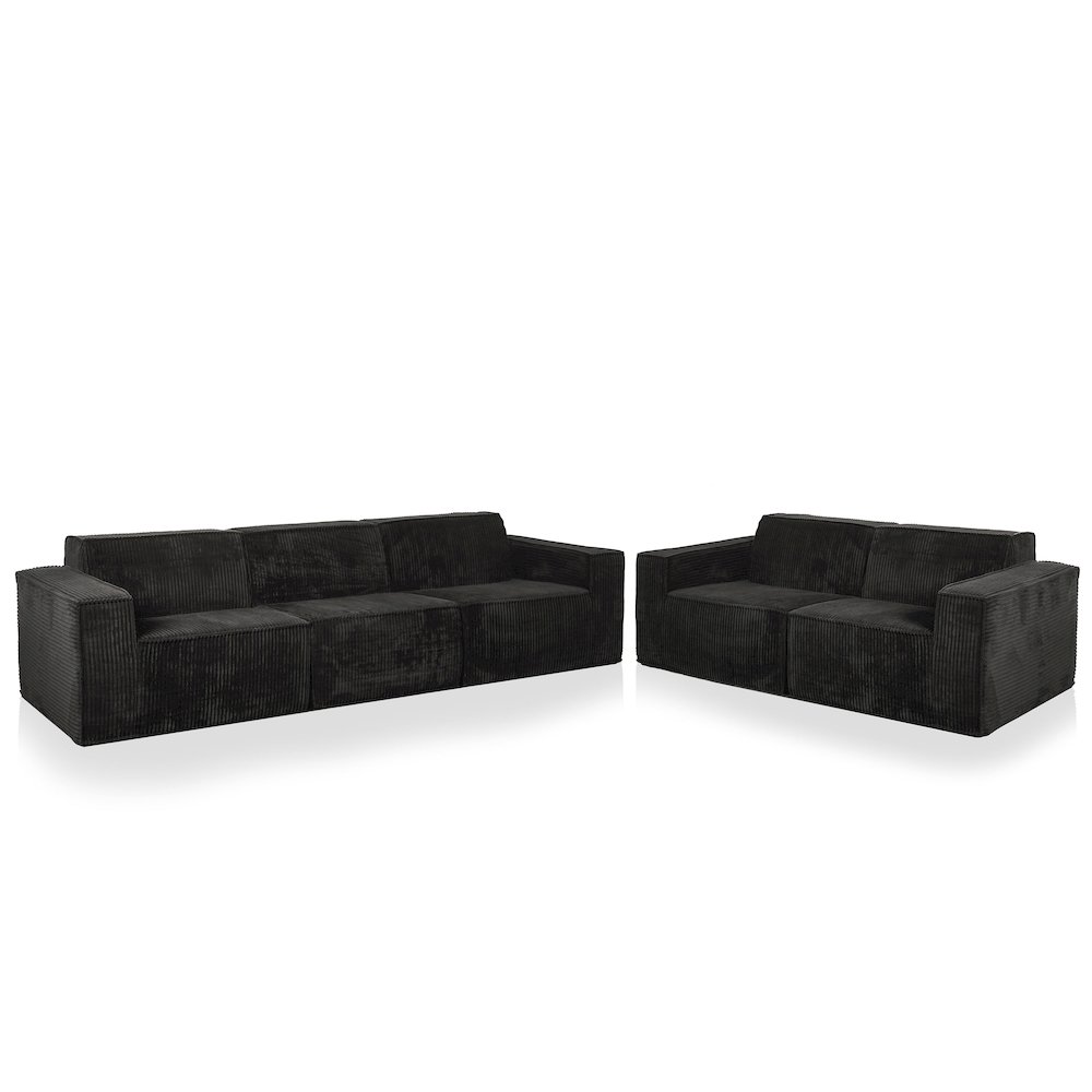 Winkler 2-Piece Chenille Modular Sofa Set. Picture 1