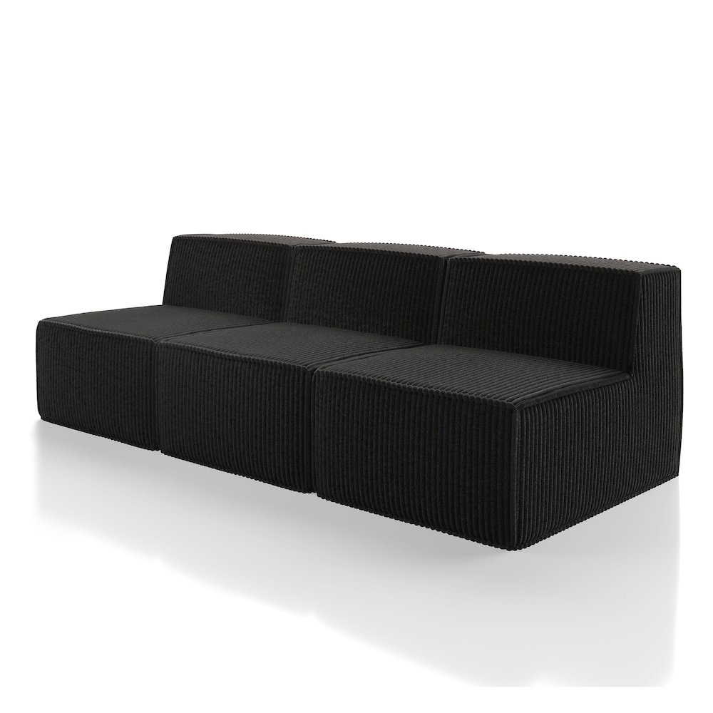 Winkler 94.5" Chenille Modular Armless Sofa. Picture 1