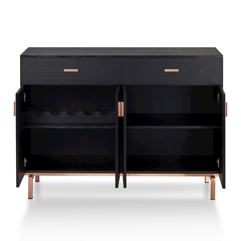 Coloma Wood 2-Drawer Buffet Server. Picture 3