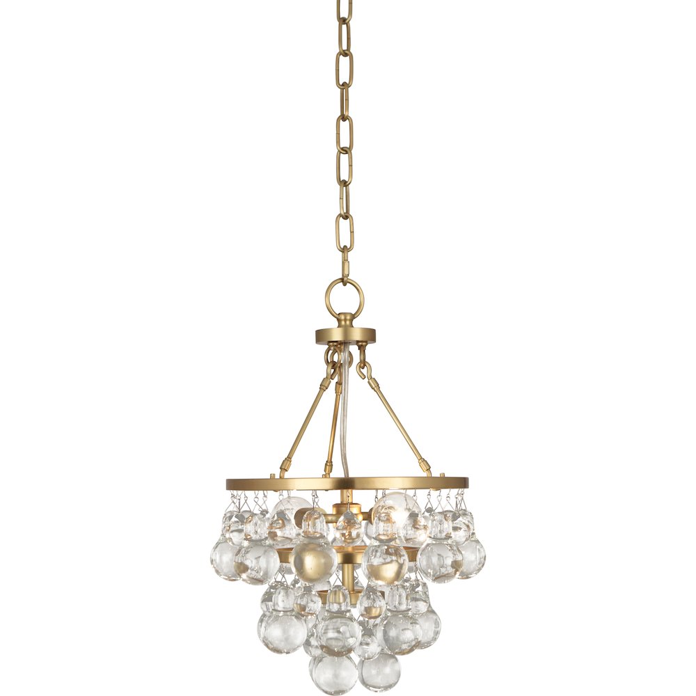 Bling Pendant in Antique Brass Color. Picture 1